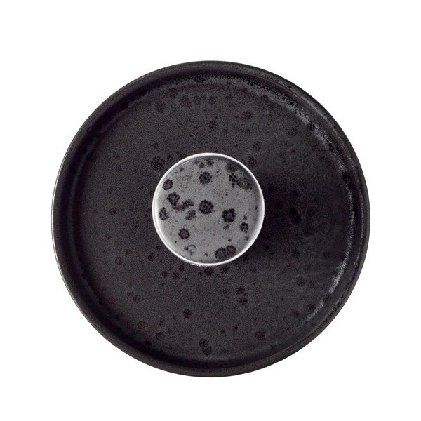 Juodos spalvos iš molio popierinio rankšluosčio stovas ø 13 cm Gastro  – Bitz-image-1