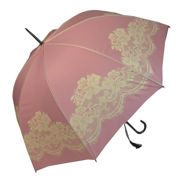 Rožinis "Vintage Bare Umbrella" skėtis, ⌀ 95 cm
