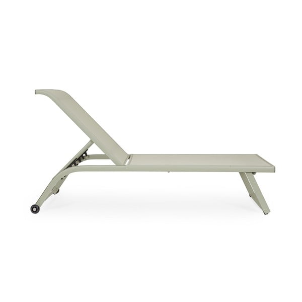 Taupe spalvos metalinis sodo šezlongas Taylor – Bizzotto-image-2