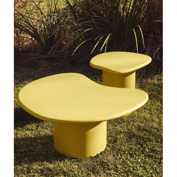 Iš betono sodo kavos staliukas 77x83 cm Macarella – Kave Home-image-2