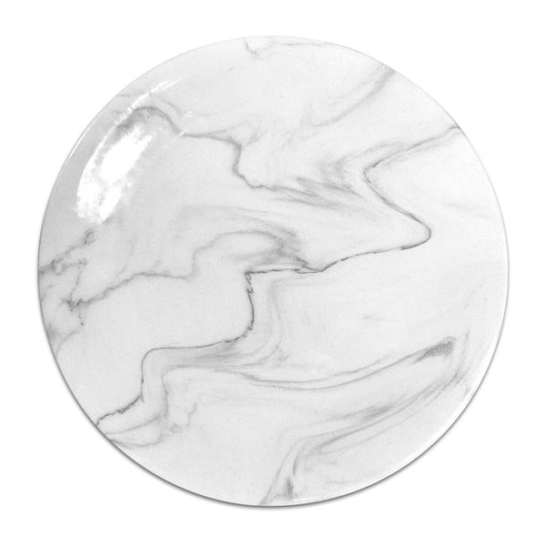 Keraminė lėkštė Marmuras, ⌀ 25 cm