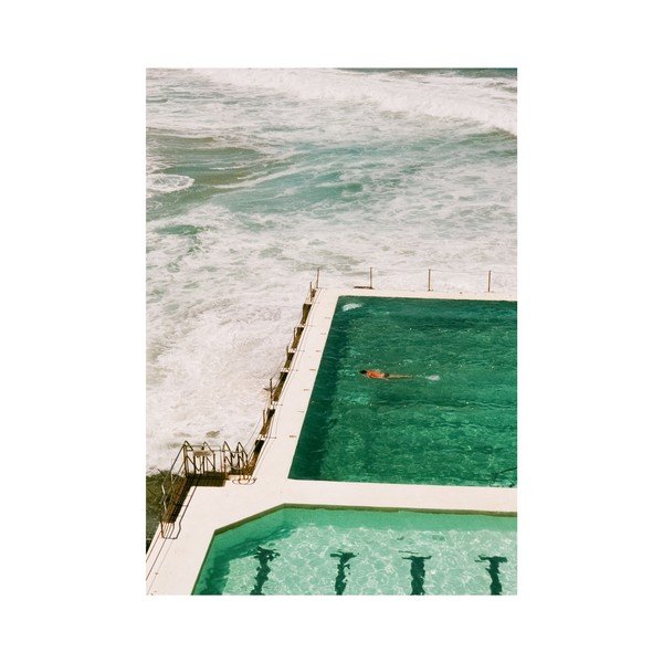 Plakatas 30x40 cm Bondi Icebergs – Anna Pihan – The Poster Club