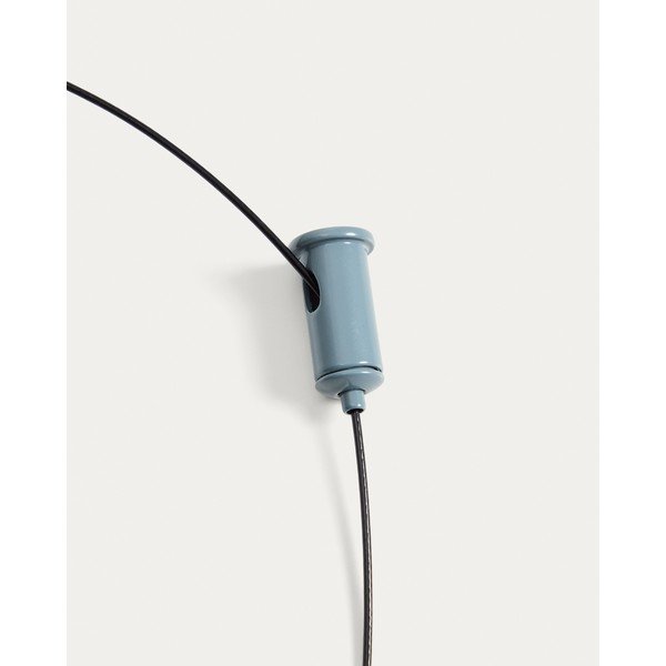 Mėlynos spalvos kabantis šviestuvas LED su pritemdymo funkcija ø 16 cm su metaliniu gaubtu Porte – Kave Home-image-3