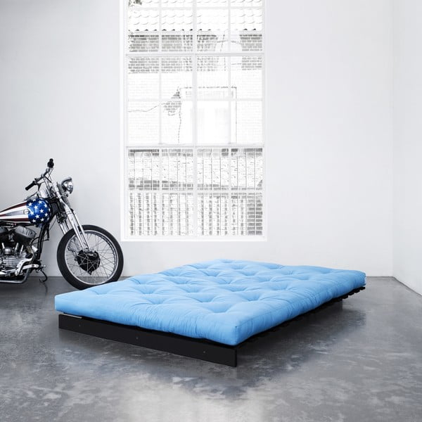 Kintama sofa "Karup Roots Wenge/Horizon Blue-image-1