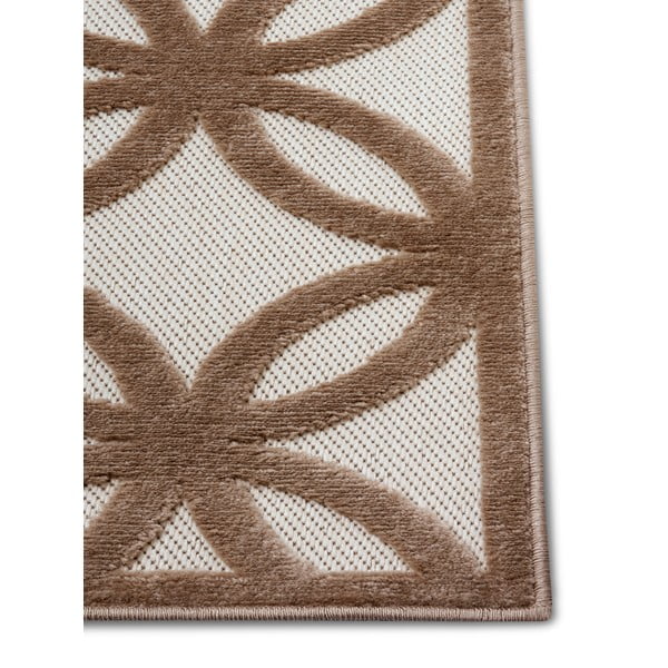 Kilimas rudos spalvos 133x190 cm Iconic Circle – Hanse Home-image-3