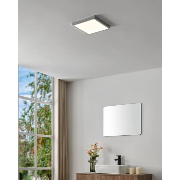 Lubinis šviestuvas sidabrinės spalvos LED 28,5x28,5 cm FUEVA 5 – EGLO-image-1