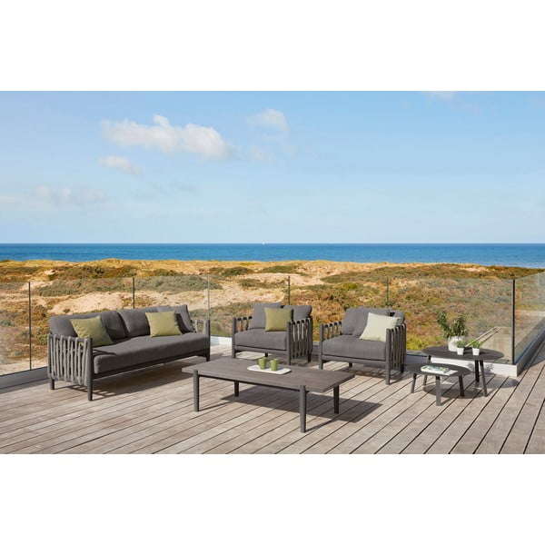 Tamsiai pilkos spalvos sodo sofa Switch Rope – Diphano-image-1