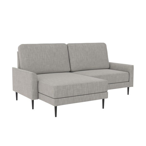 Pilka modulinė kampinė sofa Francis - CosmoLiving by Cosmopolitan-image-2