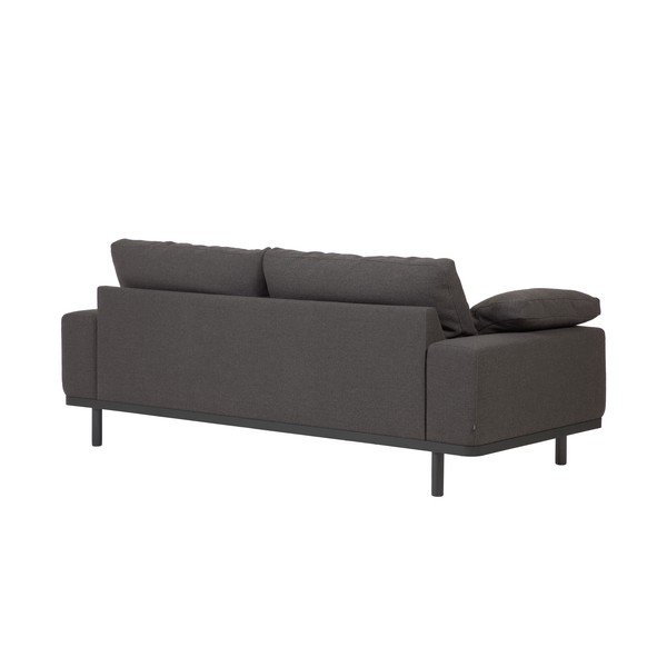 Antracito pilkos spalvos sofa su pagalvėmis Kave Home Noa-image-4