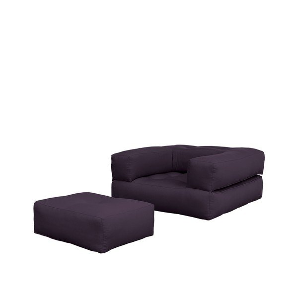 Kintamas fotelis "Karup Cube Purple-image-4