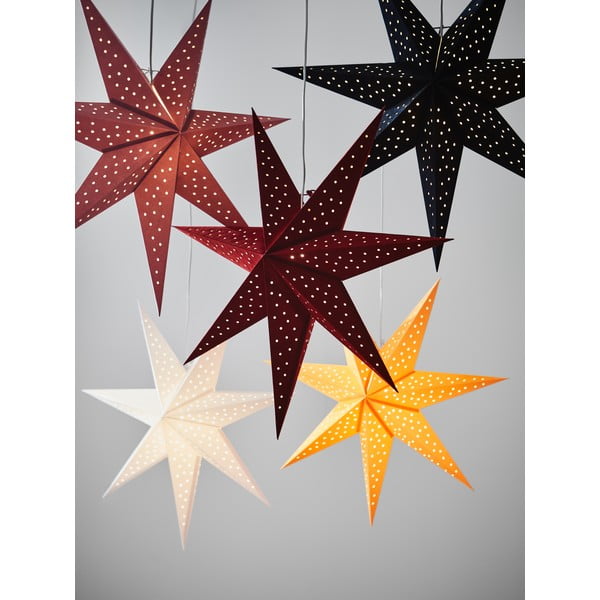 Šviečianti dekoracija bordo spalvos su Kalėdų motyvu ø 45 cm Clara – Markslöjd-image-2