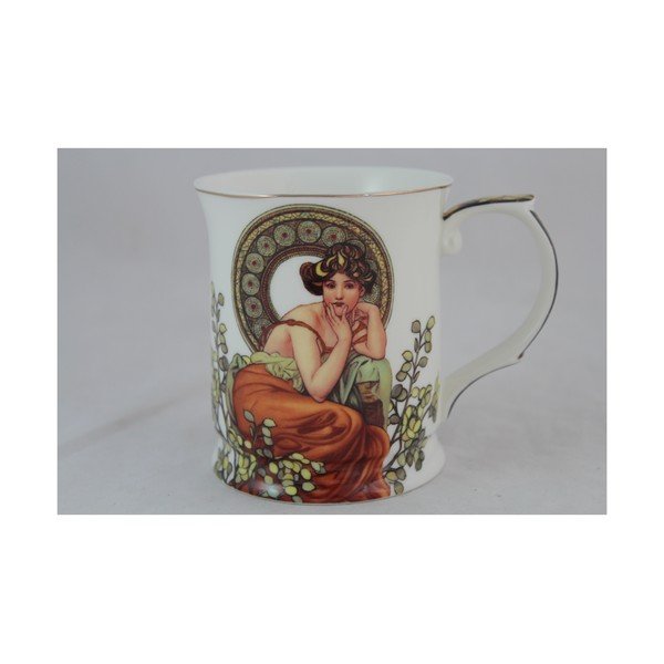 Alfonsas Mucha - Puodelis "Topaz", 0,4 l