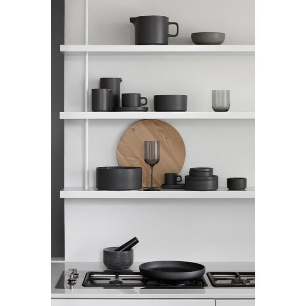 Pilkas keraminis arbatinukas Blomus Pilar, 1 l-image-1