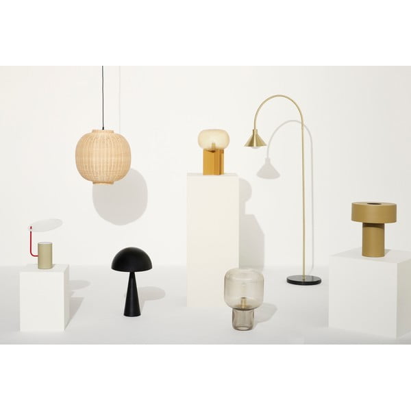 Stalinis šviestuvas khaki spalvos (aukštis 37 cm) Aki – Hübsch-image-1