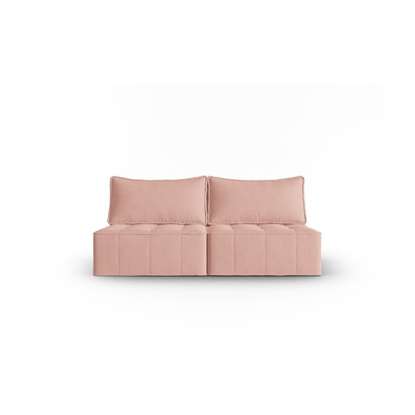 Sofa rožinės spalvos 160 cm Mike – Micadoni Home