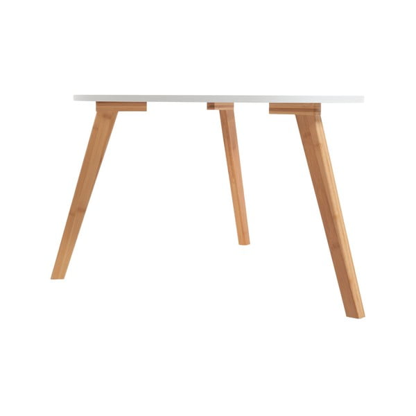 Baltas žurnalinis staliukas Bonami Essentials Skandinavian, ilgis 120 cm-image-4