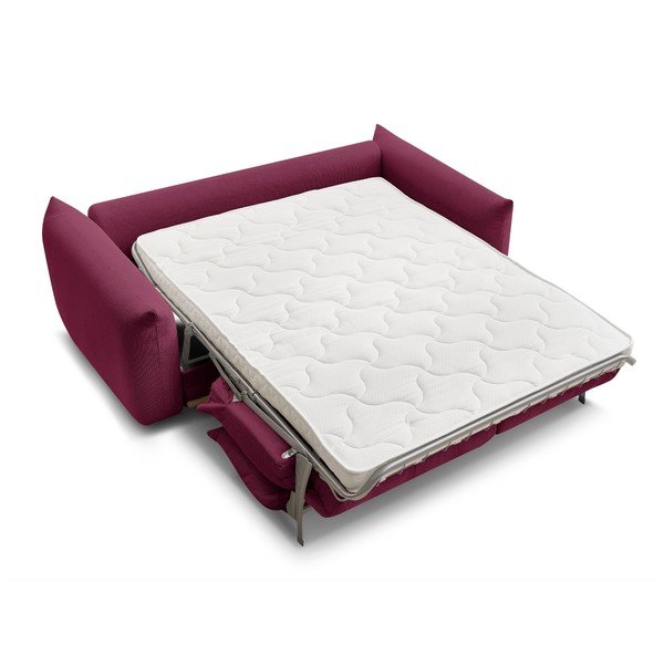 Sulankstoma sofa bordo spalvos 214 cm Ernest – Bobochic Paris-image-4