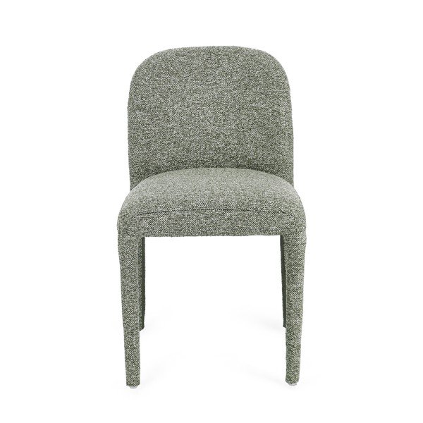 Žalios spalvos iš boucle valgomojo kėdė Antara – Bizzotto-image-2