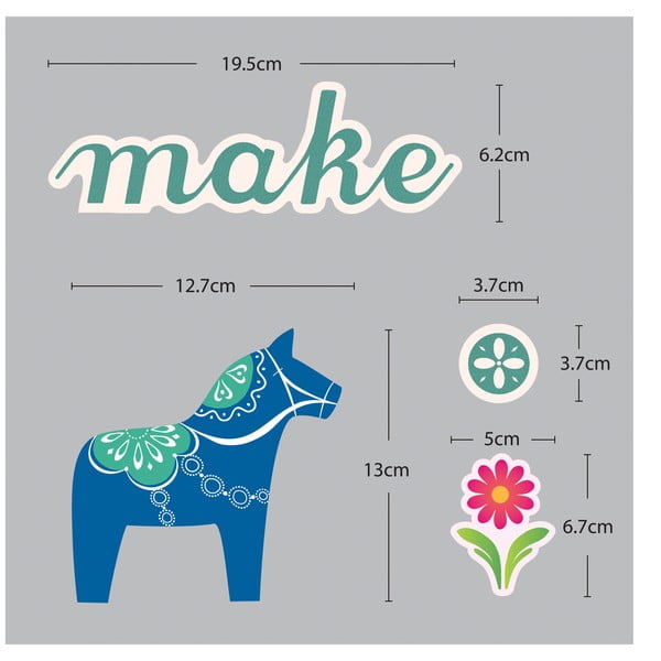 Lipdukas Fanastick Small Colorful Horses-image-3