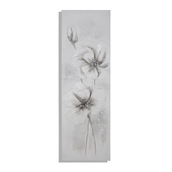 Rankomis tapytas paveikslas su gėlių motyvu Mauro Ferretti Stroke, 50 x 150 cm