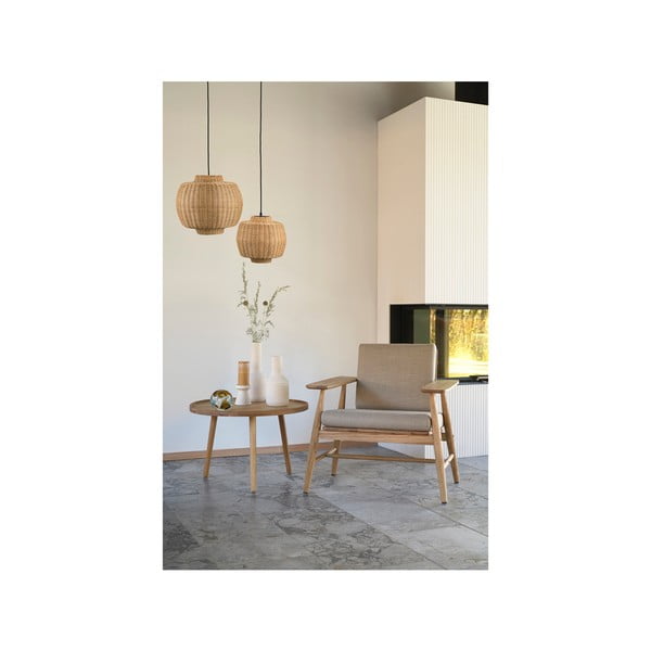 Vaza kreminės spalvos iš akmens masės Elv – Villa Collection-image-1