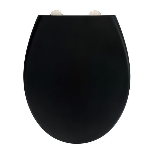 Juodas klozeto dangtis Wenko Ikaria-image-1