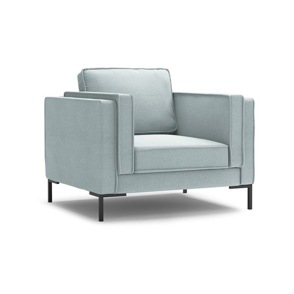 Šviesiai mėlynas krėslas Milo Casa Attilio-image-2