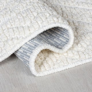 Skalbiamas iš šenilino kilimas kreminės spalvos 60x240 cm Jaipur – Flair Rugs