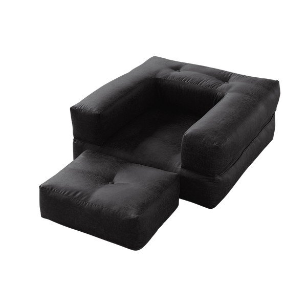 Kintamas fotelis "Karup Cube Poly Black-image-3