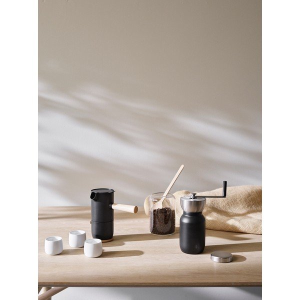 Juodos spalvos iš nerūdijančio plieno kavinukas 250 ml Collar – Stelton-image-3