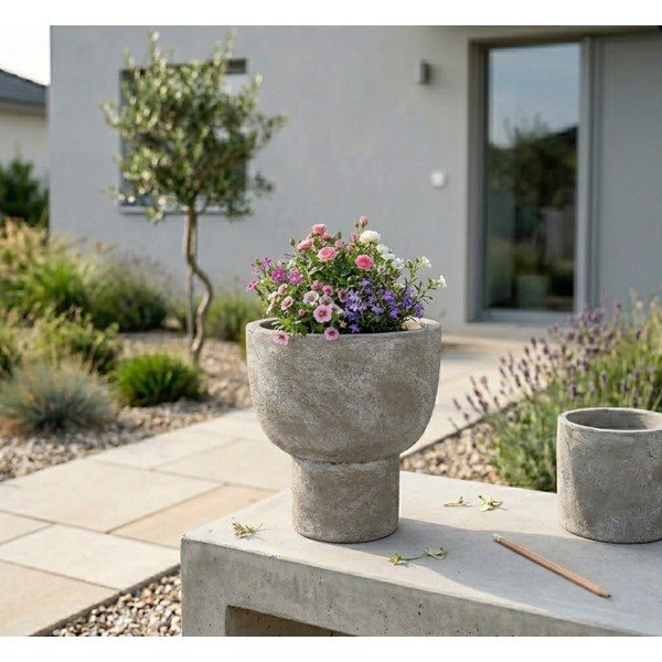 Iš terakotos vazonas ø 20 cm Hector – Bizzotto-image-1