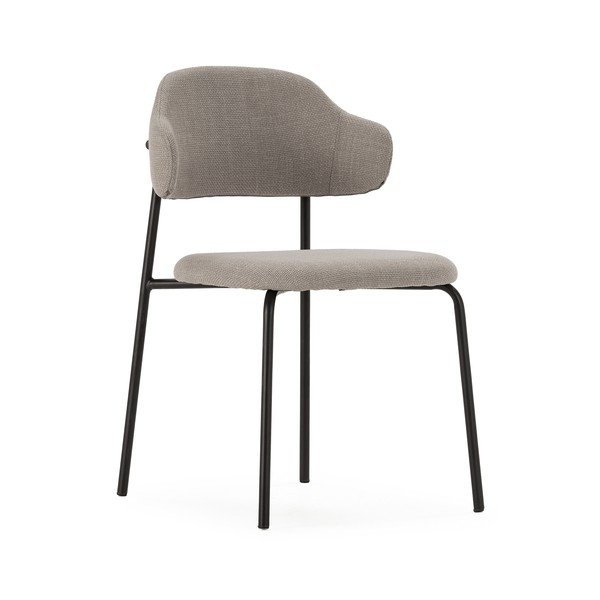 Šviesiai pilkos spalvos valgomojo kėdės 4 vnt. Adriel – Marckeric