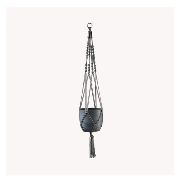 Pilkos spalvos pakabinimo sistema Big Pots, ilgis 90 cm-image-1