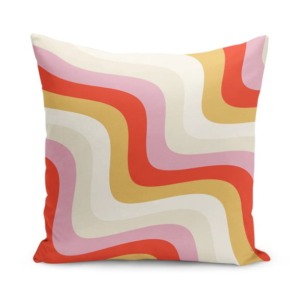 Dekoratyvinis pagalvės užvalkalas 43x43 cm Creamy Raspberry Swirl – Mila Home