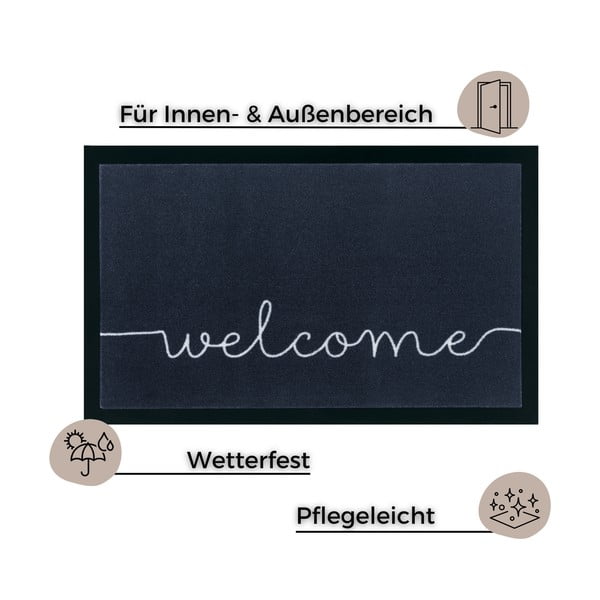 Grindų kilimėlis 45x75 cm Cozy Welcome – Hanse Home-image-2