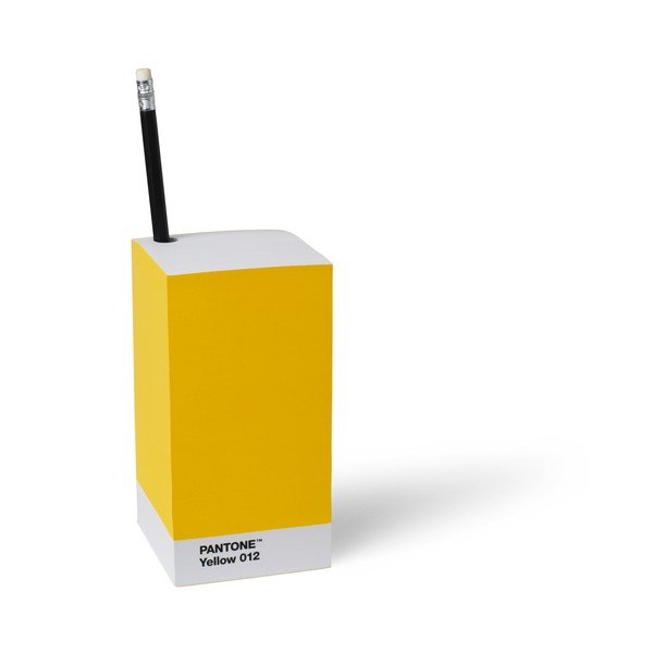 Geltonas pieštukų / užrašų knygelės laikikli Pantone-image-1