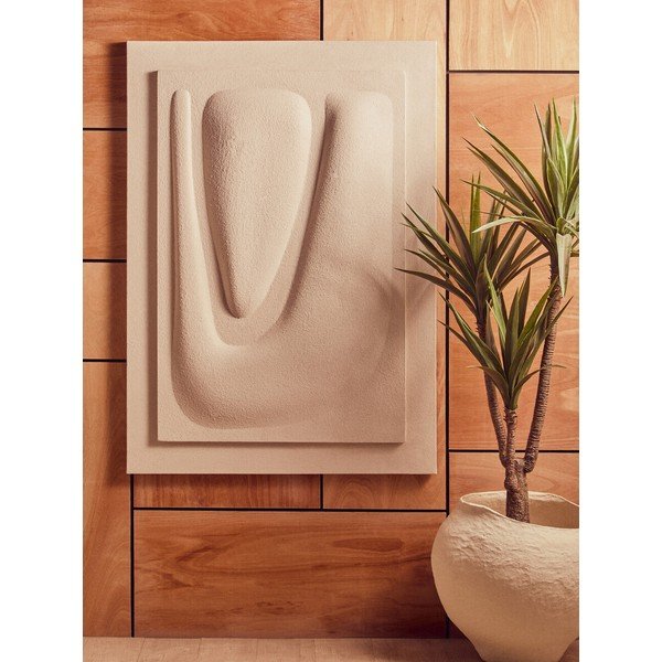 3D paveikslas su rėmeliu/tapyba ant drobės 100x140 cm Astratto – Premier Housewares-image-1