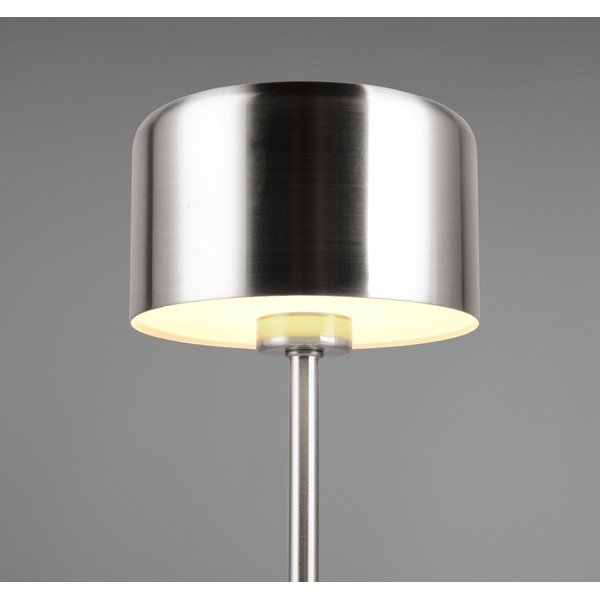 Stalinis šviestuvas sidabrinės spalvos LED su pritemdymo funkcija (aukštis 30 cm) Jeff – Reality-image-1