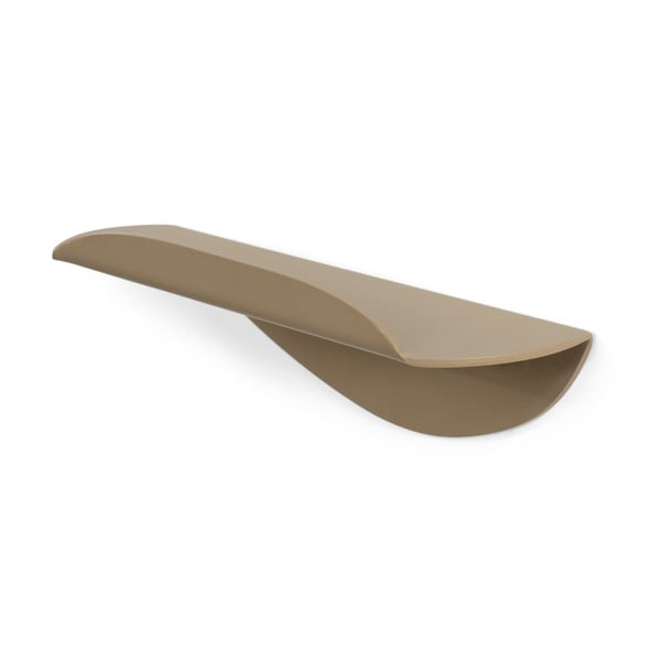 Smėlio spalvos iš metalo sieninė lentyna 34 cm Pipa – Spinder Design-image-2
