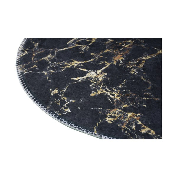 Pilkas apvalus kilimas ø 80 cm - Vitaus-image-2