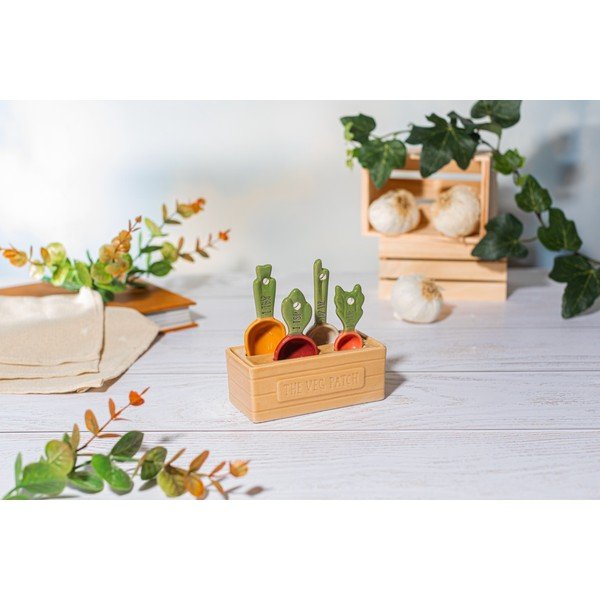 Iš keramikos matavimo indai 4 vnt. Vegetable – Sass & Belle-image-2