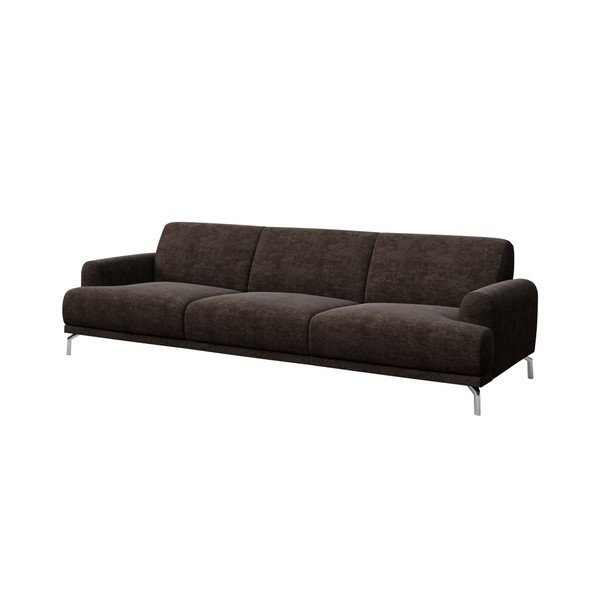Tamsiai ruda sofa MESONICA Puzo, 240 cm-image-1