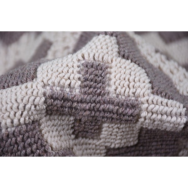 Smėlio spalvos medvilninis kilimas Vitaus Art, 80 x 150 cm-image-3