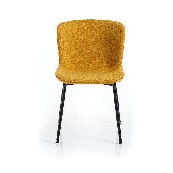 Ochros spalvos valgomojo kėdės 2 vnt. Snug – Tomasucci-image-4