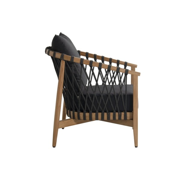 Medžio masyvo sodo krėslas natūralios spalvos Bora Bora – Hartman-image-4