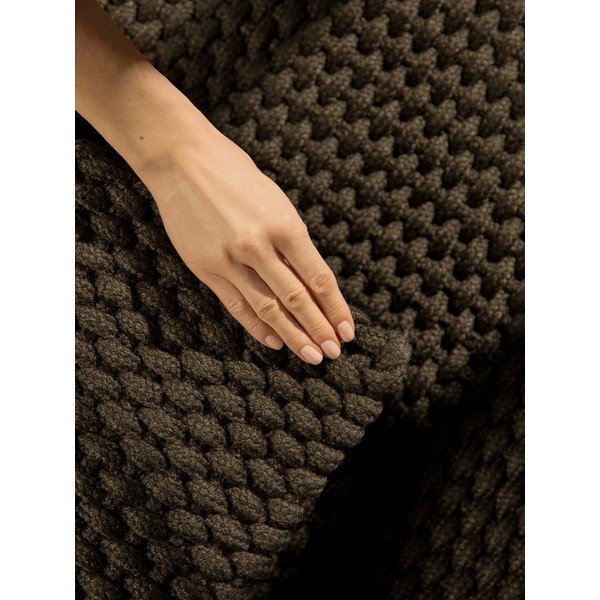 Tamsiai rudos spalvos lauko ir vidaus kilimas 80x150 cm Southwark – Ted Baker-image-4