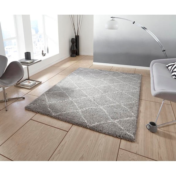 Pilkas kilimas Think Rugs Royal Nomadic, 200 x 290 cm-image-1