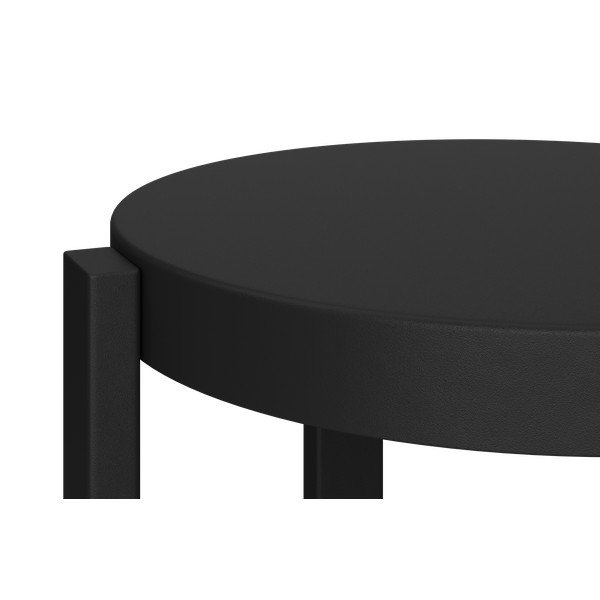 Juodos spalvos iš plieno taburetė Doon – noo.ma-image-2