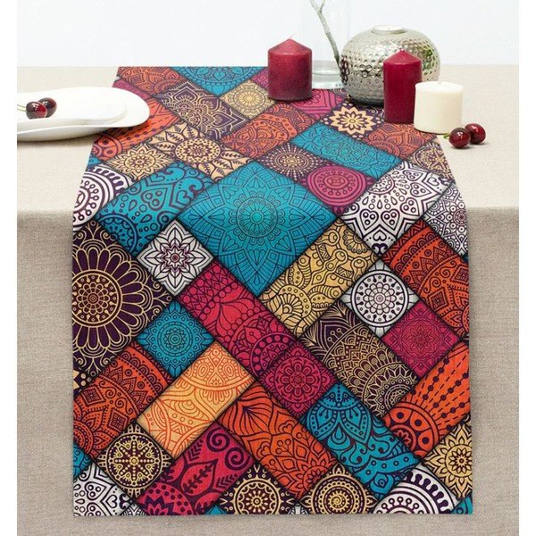 Stalo takelis 40x130 cm Mandala Tiles – Mila Home-image-1