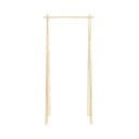 Natūralios spalvos pušies medienos drabužių lentyna Hongi - Karup Design